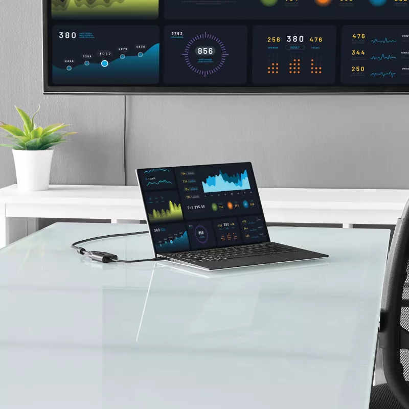StarTech.com USB-C auf VGA Adapter - Schwarz - 1080p - Videokonverter für Ihr MacBook Pro - USB C auf VGA Display Dongle - Aktualisierte Version ist CDP2VGAEC