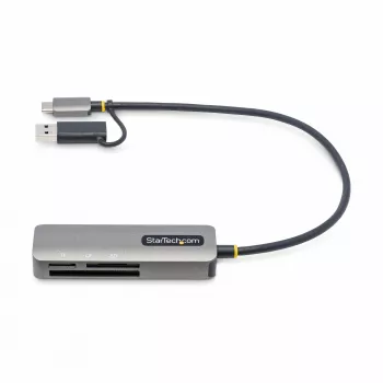 StarTech.com FCREADMICRO3V2 Kartenleser USB 3.2 Gen 1 (3.1 Gen 1) Type-C Grau