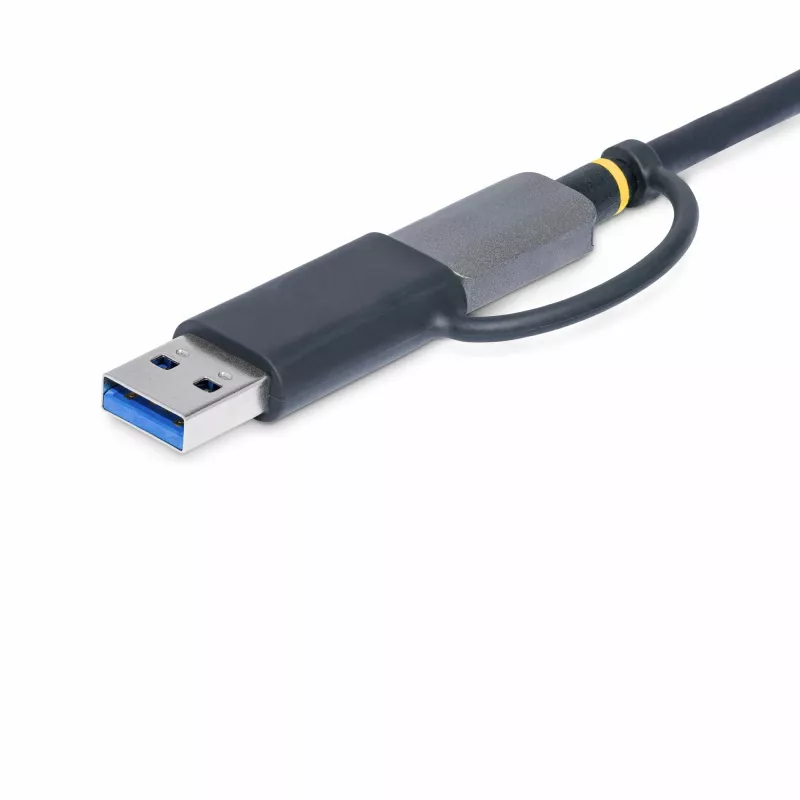 StarTech.com FCREADMICRO3V2 USB-3.0-Multimedia-Speicherkartenleser, SD/microSD/CompactFlash, USB-C mit USB-A-Adapter, 5 Gbit/s