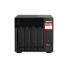 QNAP TS-473A + QSW-1105-5T Bundle Pack NAS Tower Ryzen Embedded V1500B 8 GB DDR4 0 TB QNAP Turbo System Schwarz