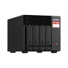 QNAP TS-473A + QSW-1105-5T Bundle Pack NAS Tower Ryzen Embedded V1500B 8 GB DDR4 0 TB QNAP Turbo System Schwarz