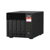 QNAP TS-473A + QSW-1105-5T Bundle Pack NAS Tower Ryzen Embedded V1500B 8 GB DDR4 0 TB QNAP Turbo System Schwarz