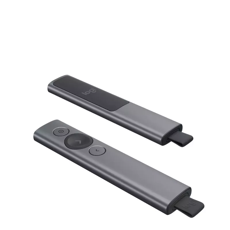 Logitech Spotlight Plus Präsentations-Fernbedienung, grau