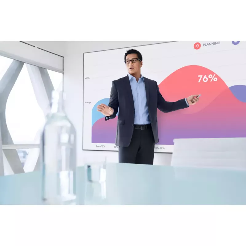 Logitech Spotlight Plus Präsentations-Fernbedienung, grau