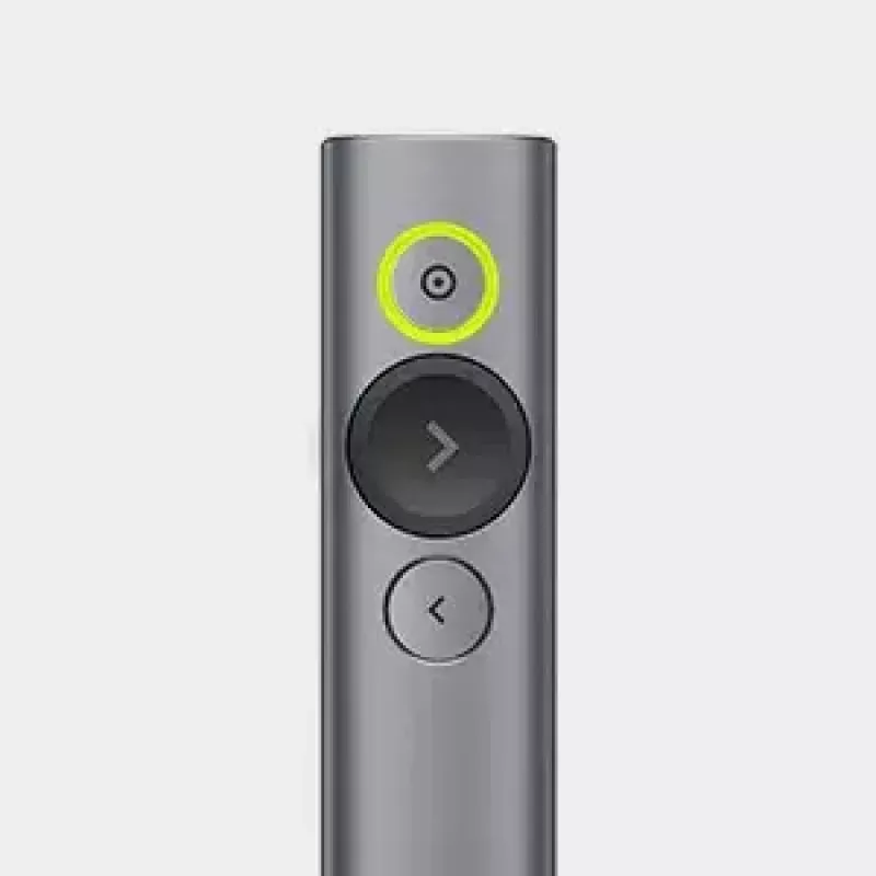 Logitech Spotlight Plus Präsentations-Fernbedienung, grau