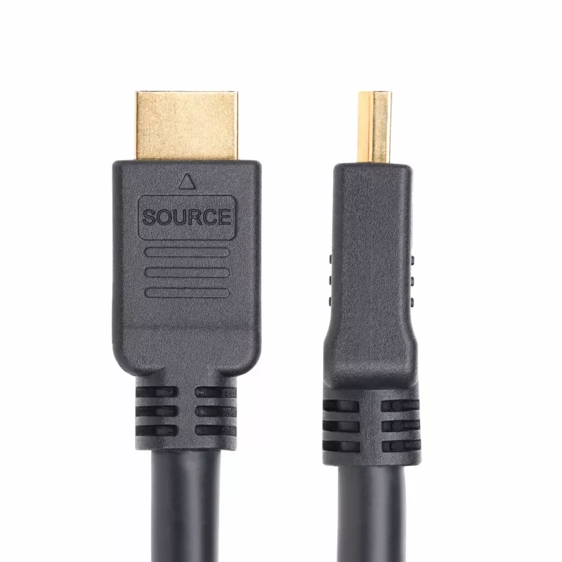 StarTech.com 10m (32.8ft) Aktives HDMI 2.0 Kabel, CMP, Plenum Rated, High Speed HDMI Kabel, 4K 60Hz, HDR10/HDCP 2.2/ARC, CMP In Wall HDMI Kabel