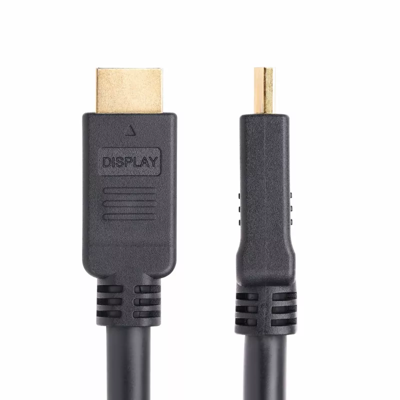 StarTech.com 10m (32.8ft) Aktives HDMI 2.0 Kabel, CMP, Plenum Rated, High Speed HDMI Kabel, 4K 60Hz, HDR10/HDCP 2.2/ARC, CMP In Wall HDMI Kabel
