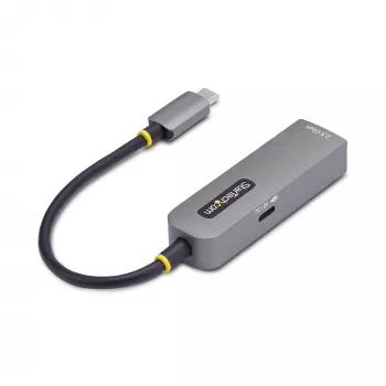 StarTech.com 2.5GbE USB-C zu Ethernet Adapter, 100W PD Passthrough, NBASE-T NIC, USB 3.0 Typ-C 2.5/1G Multi-Speed-Netzwerk, Thunderbolt-kompatibel, Windows & Mac