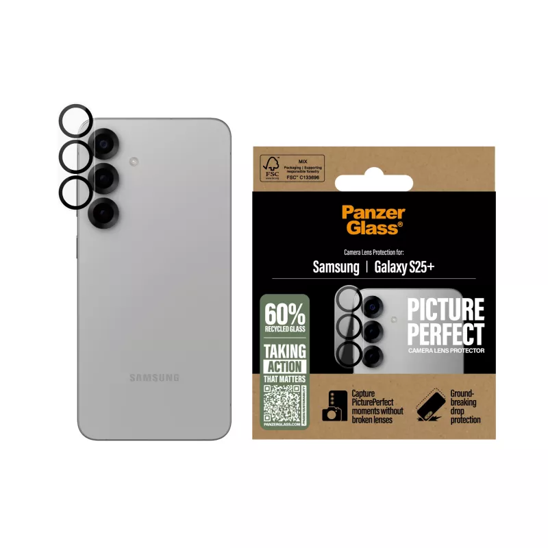 PanzerGlass ® PicturePerfect Kamera-Linsenschutz Samsung Galaxy S25+