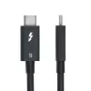 StarTech.com 2.6ft (80cm) Thunderbolt 5 Kabel, 80 Gbit/s/ bis zu 120 Gbit/s, 240 W PD, 8K 60 Hz, zertifiziertes Thunderbolt-Kabel – kompatibel mit Thunderbolt 4/USB4/USB-C