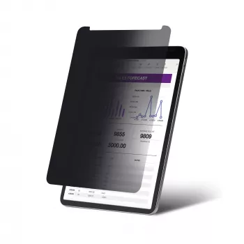 StarTech.com 4-Wege-Blickschutzfolie für 12,9-Zoll iPad Pro, 3. Gen. und neuer, für Hoch-/Querformat, touchfähig, +/- 30° Blickwinkel, blockiert bis zu 51 % blaues Licht, matt