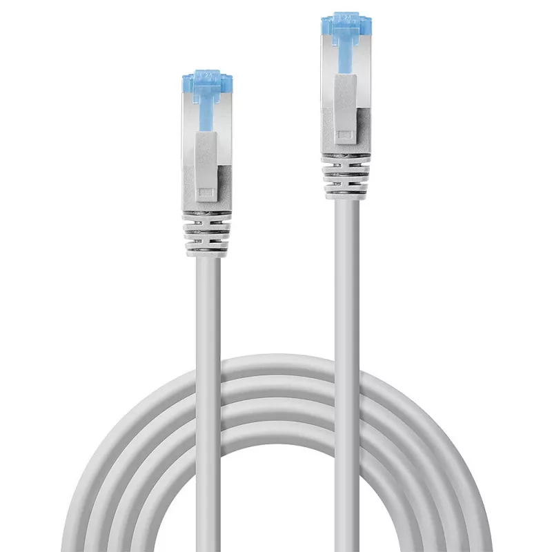 Lindy 0,5m Cat.6A S/FTP LSZH Kabel, Grau