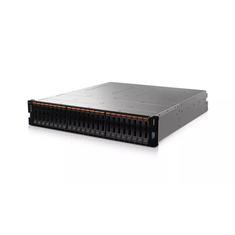 Lenovo Storage V3700 V2 Disk-Array 0 TB Rack (2U) Schwarz, Silber