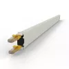 PATCHBOX patchbox.one CONE30UTPYL einziehbare Patchkabel-Kassette, 30RU, Cat6a, UTP, gelb
