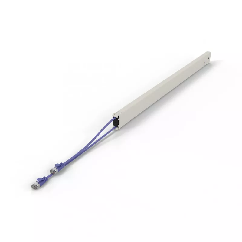 PATCHBOX patchbox.one CONE46STPVI Patchkabel-Kassette, 46RU, Cat6a, STP, violett