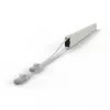 PATCHBOX patchbox.one CONE46UTPWH einziehbare Patchkabel-Kassette, 46RU, Cat6a, UTP, weiß