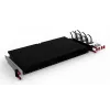 Kabelmanagement-Panel PATCHBOX One PONEFRAME 19 Zoll Schwarz