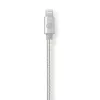 Lightning-Kabel Nedis CCTB39650AL10 1m Aluminium USB C