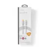 Lightning-Kabel Nedis CCTB39650AL20 2m USB-C Aluminium