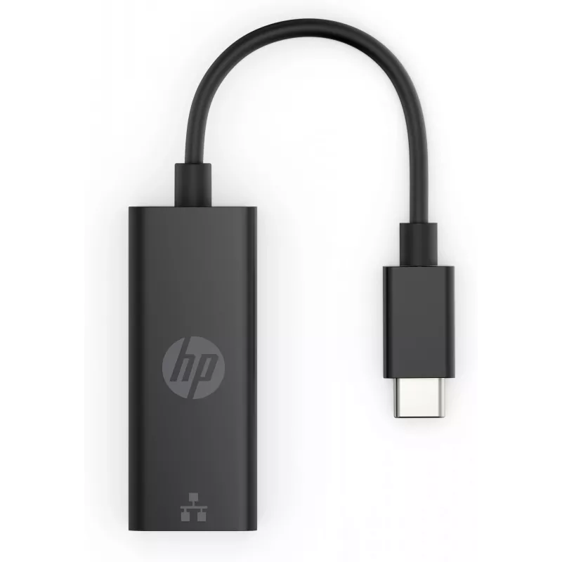 HP USB-C auf RJ45 Adapter G2, Kabelgebunden, USB Typ-C, Schwarz, China, Zuhause, Windows 10, Windows 11
