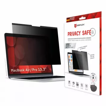 Displex PRIVACY SAFE magnetischer 2-Wege-Blickschutzfilter für MacBook Air/ MacBook Pro 13,3‘‘