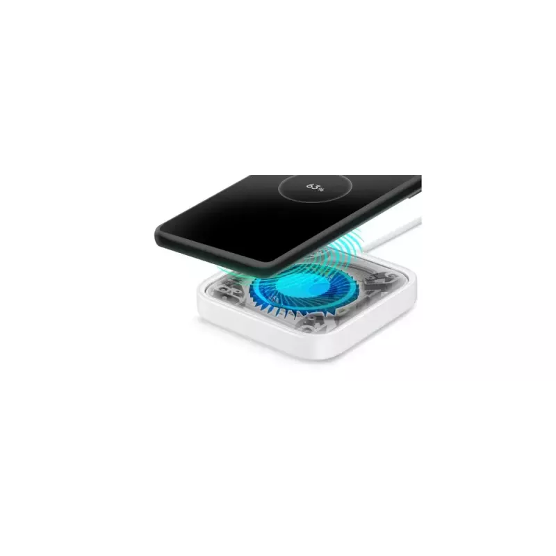 Samsung EP-P2400 Smartphone Weiß USB Kabelloses Laden Schnellladen Innenbereich