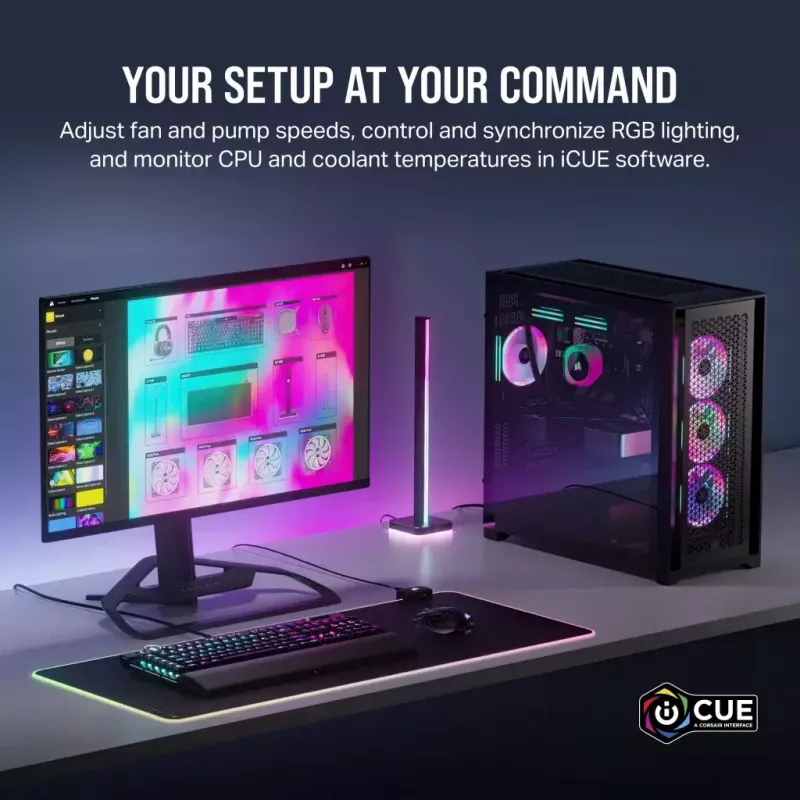Flüssigkeitskühlungsset Corsair H100I