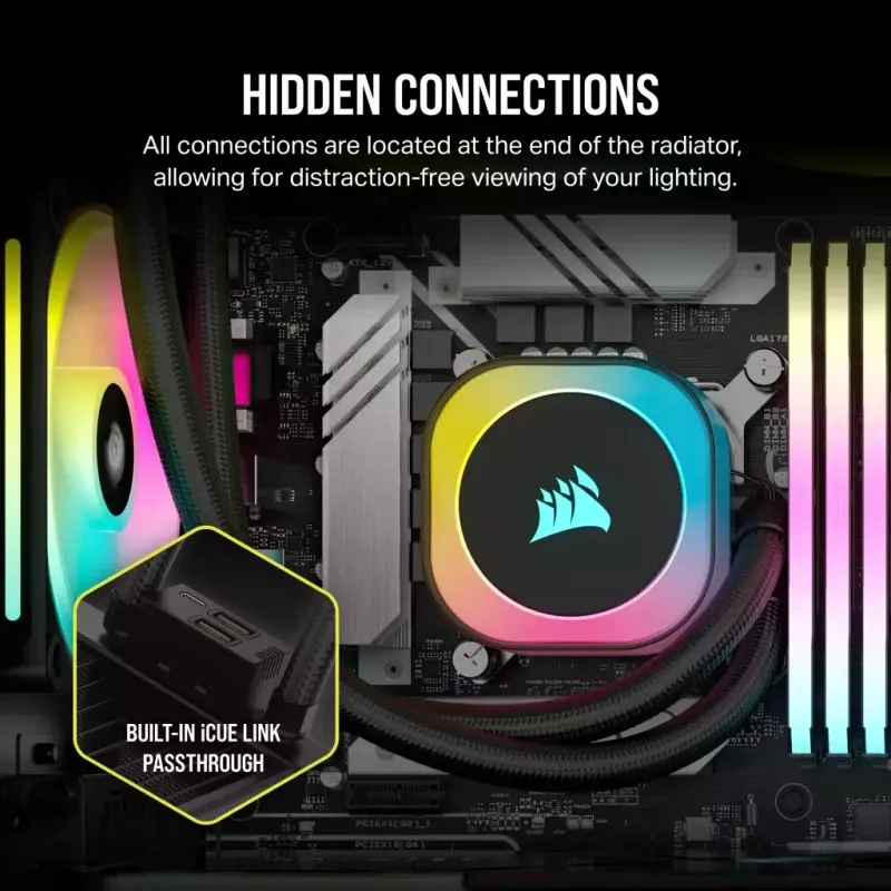 Flüssigkeitskühlungsset Corsair H100I