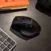 JLab Audio Epic Office rechtshändige kabellose Maus — Bluetooth + USB Typ-A, Optisch 2400 DPI, 9 Tasten, Rad, schwarz