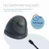 R-Go Tools HE Basic ergonomische Maus, mittelgroß, für Rechtshänder, Bluetooth