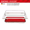 Displex Full Cover Screen Protector (10H) für Apple iPhone 15 Plus/15 Pro Max, Eco-Montagerahmen, Vollabdeckung