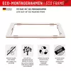 Displex Full Cover Screen Protector (10H) für Apple iPhone 15 Plus/15 Pro Max, Eco-Montagerahmen, Vollabdeckung
