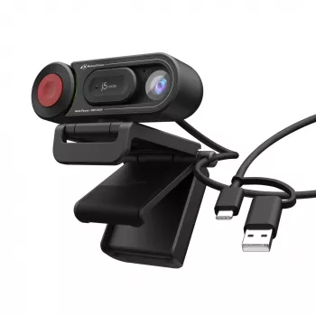 j5create JVU250 HD Webcam mit Auto- und manuellem Fokusschalter