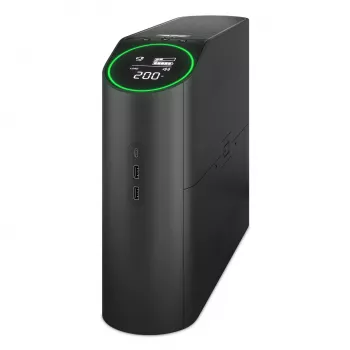 APC Back-UPS Pro BGM2200B-GR - 2200VA/1320W, 4x Schuko & 2x C13 Steckdosen, 3x USB-Ladegerät, USB-Datenanschluss