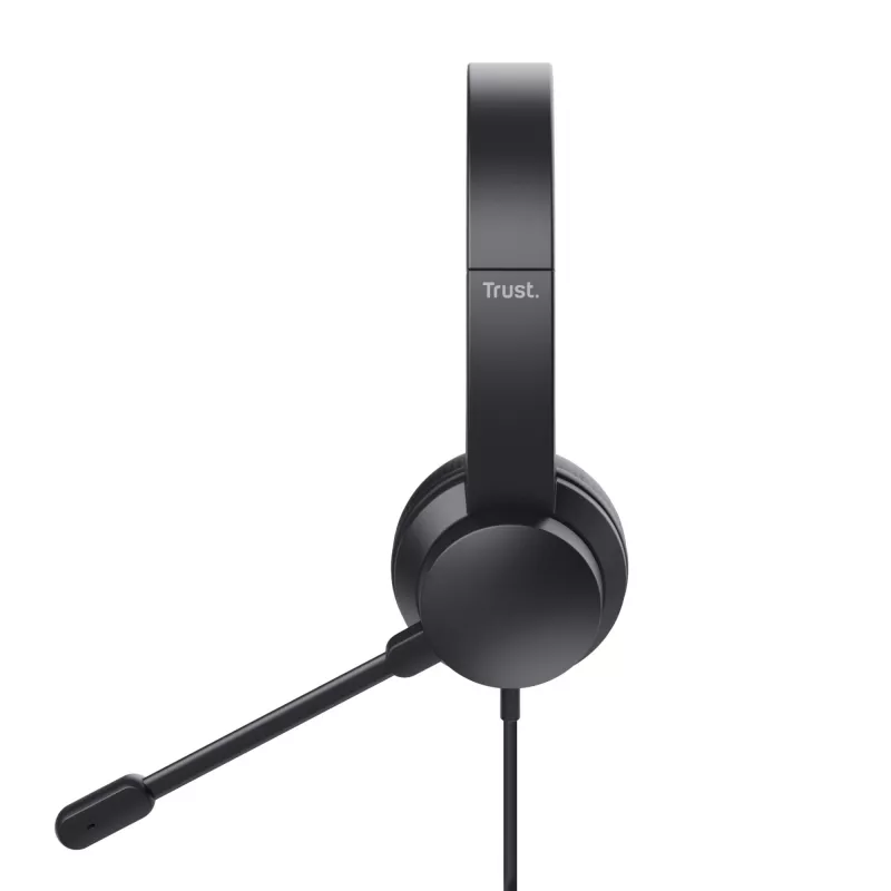 Trust Ayda Headset Kabelgebundenes Headset Head-band Anrufe/Musik Schwarz