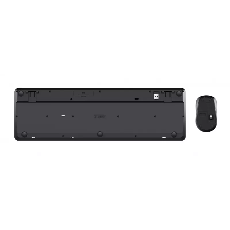Trust Ody II Tastatur Maus enthalten Büro RF Wireless QWERTZ Deutsch Schwarz