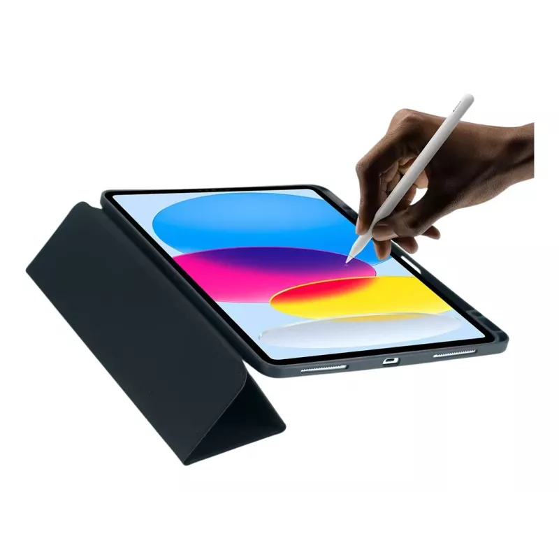 DEQSTER 40-2000075 Slim Case ST2 Tablet-Hülle für iPad Air 11 Zoll (M2, 2024)