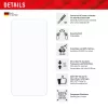 Displex Smart Glass (9H) für Samsung Galaxy A36/A56, Montageaufkleber, unzerbrechlich