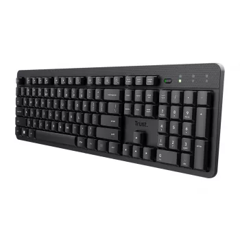 Trust Ody II Tastatur Office RF Wireless QWERTZ Deutsch Schwarz
