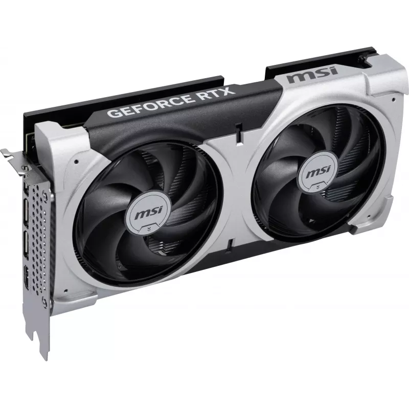Grafikkarte MSI GeForce RTX 5060 Ti 16 GB GDDR7, PCIe 5.0, 128-Bit, 2602 MHz Boost, 180 W, 2 Lüfter