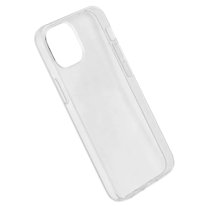 Hama 00196952 Crystal Clear Cover für Apple iPhone 13 (6,1"), TPU, Transparent