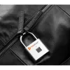 Technaxx smartes Fingerabdruck-Vorhängeschloss, Silber