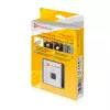 Technaxx smartes Fingerabdruck-Vorhängeschloss, Silber