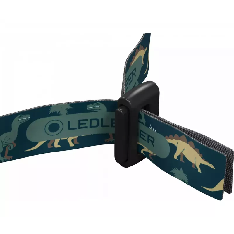Ledlenser KIDLED2 Kinder-Stirnlampe, Dinosaurier
