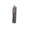 Steckdosenleiste ARMAC Multi M3 — 3 Steckdosen, 5 m Kabel, schwarz