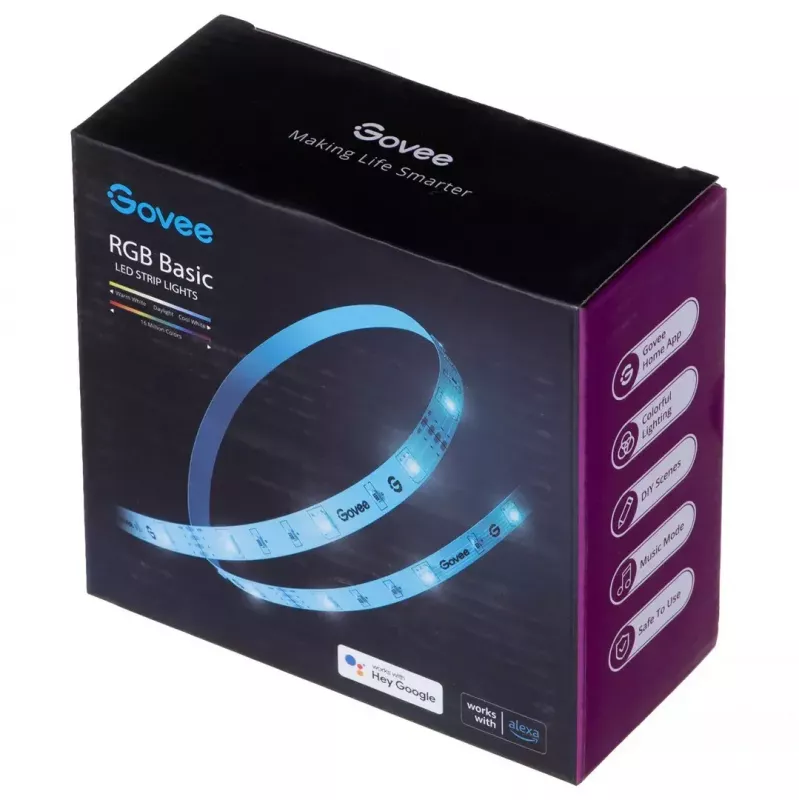 Govee H615A3A1 Basic RGB-LED-Streifen, 5 m, WLAN