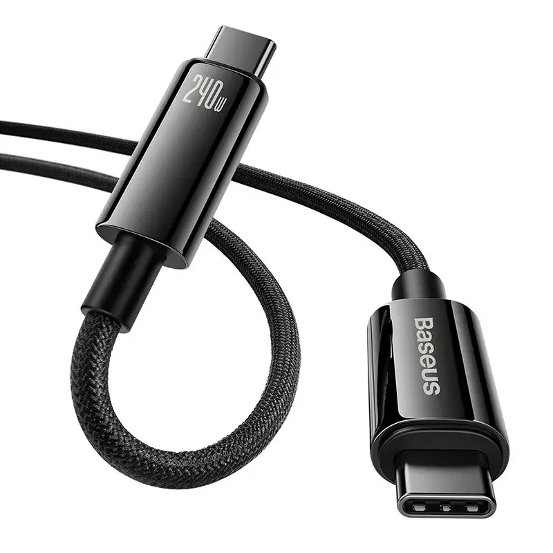 USB-Kabel Baseus TngstnGld ŞrjKbl Typ-C-C 240W 2m