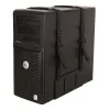 Techly 102239 seitlicher PC-Gehäusehalter, schwarz