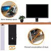 Techly 102239 seitlicher PC-Gehäusehalter, schwarz