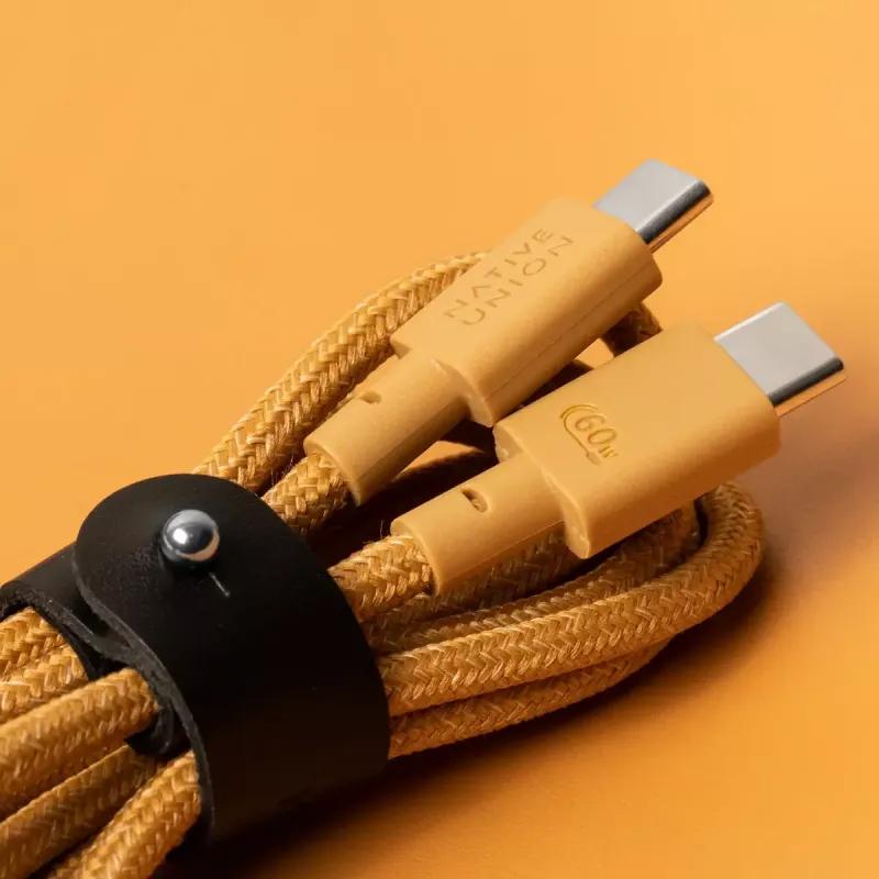 Native Union Belt Cable USB-C auf USB-C Kabel, 1,2 m, Kraft